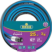 Шланг RACO EXPERT поливочный, 30атм., армированный, 4-х слойный, 3/4"x25м
