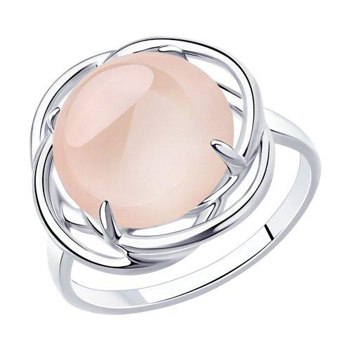 Кольцо DIAMANT ( SOKOLOV ) из черненного серебра, кварц 94-310-00959-1 размеры - 17,5 18