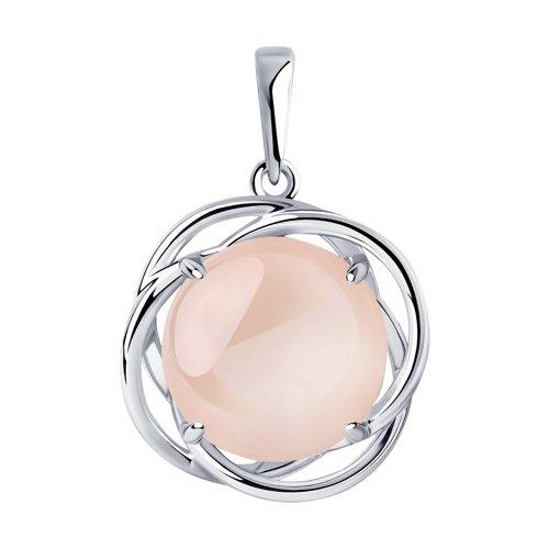 Подвеска DIAMANT ( SOKOLOV ) из черненного серебра, кварц 94-330-00959-1