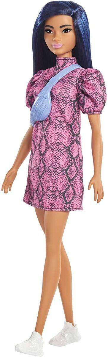 Barbie Модницы Кукла barbie, серия Игра с модой, в розовом платье.