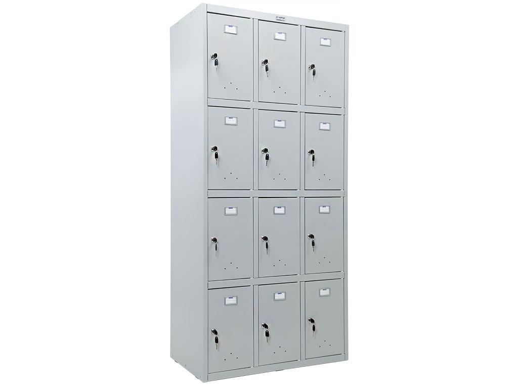 Шкаф металлический для сумок ПРАКТИК Стандарт LS-34 (1830х850х500мм)