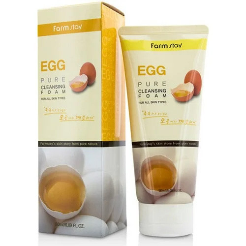 Farm Stay Egg Pure Cleasing Foam (Пенка для умывания с яичным экстрактом) - фото 1 - id-p93657107