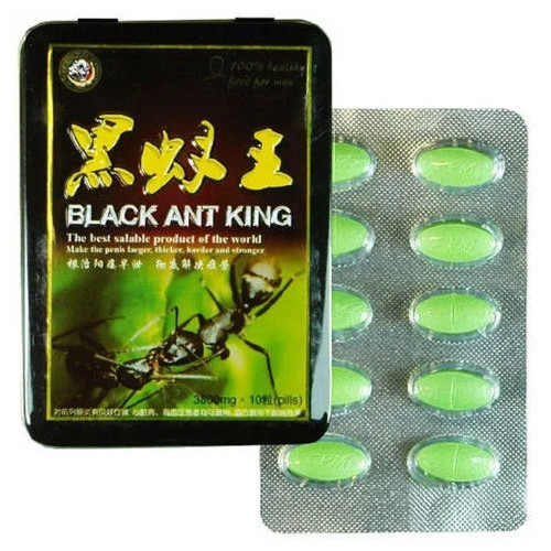 Black Ant King (зеленые таблетки) цена в Алматы | возбуждающие средства ...