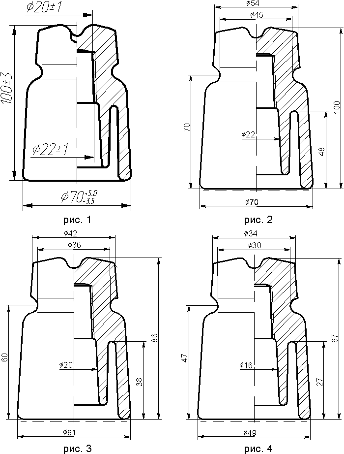 Изоляторы ТФ-20 - фото 2 - id-p93698109