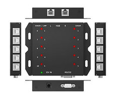 Qbic AC-210.Ex, хаб RS-232 для подключения 10 сенсоров/индикаторов занятости помещения (под заказ)