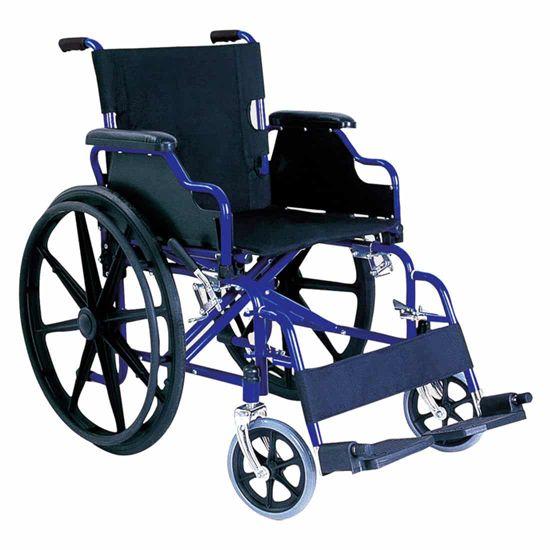 Инвалидная коляска Мега Оптим FS 909 B, литые задние колеса, 460мм - фото 1 - id-p93707290