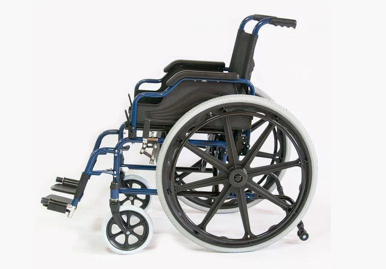 Инвалидная коляска Мега Оптим FS 909 B, литые задние колеса, 460мм - фото 2 - id-p93707290