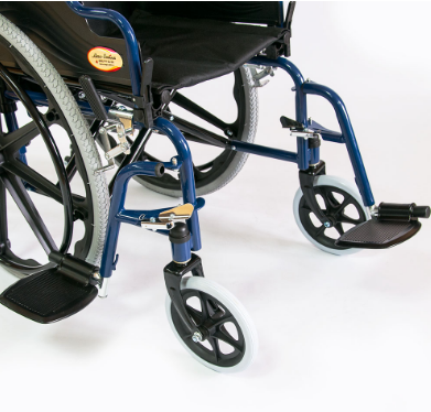 Инвалидная коляска Мега-Оптим FS909B, пневматические задние колеса, 410мм - фото 3 - id-p93707318