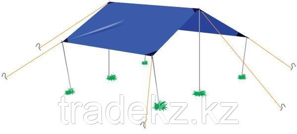 Тент NORMAL мод.3, өлшемі 3х5 м., түсі теңіз толқыны (тіреулер жиынтыққа кірмейді)