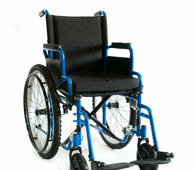Инвалидная коляска Мега-Оптим 512 AE с ручным приводом, 410
