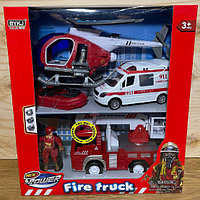 9931B Пожарная спасательная техника Fire Truсk 37*33