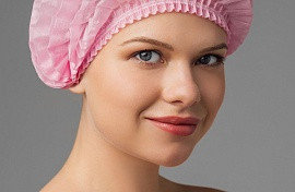 Шапочка-шарлотка упаковка 50 шт/упак