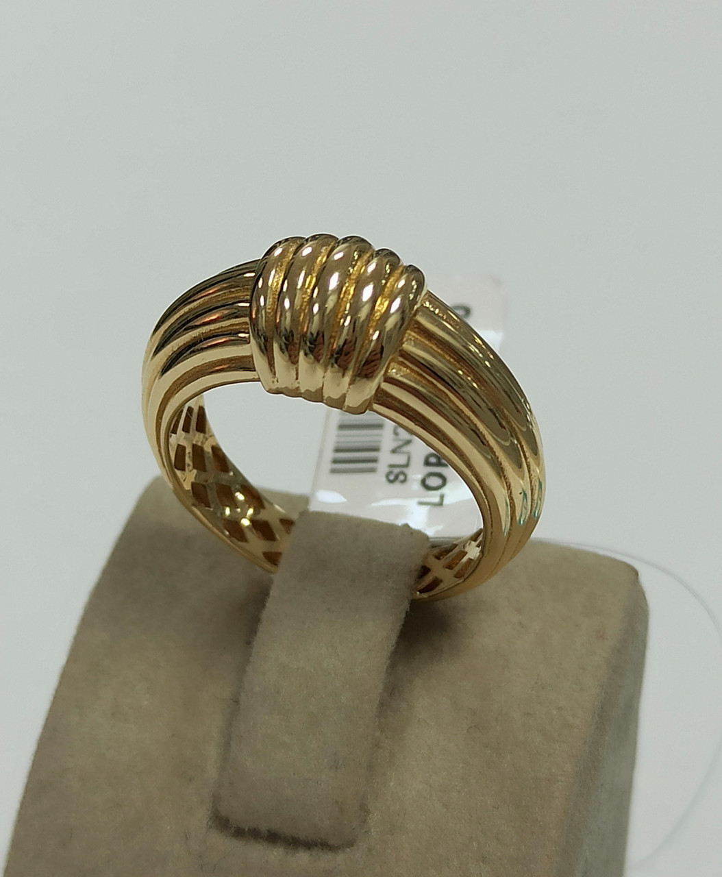 Золотое кольцо «Lorenzo» 17,5 размер
