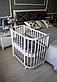 Кроватка детская приставная Incanto "Leeloo" 16 уровней ложа 95*55, фото 2