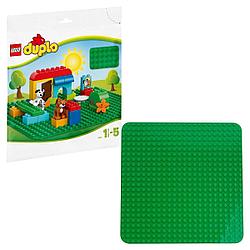 Lego Duplo большая строительная пластина зеленая 2304