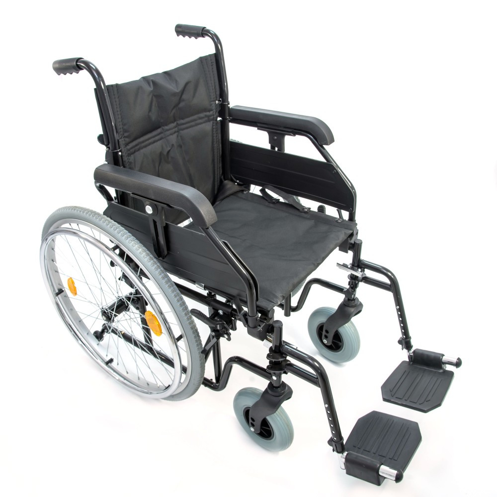 Инвалидная коляска Мега-Оптим 712 N-1, литые задние колеса 712 N-1 литые, 430
