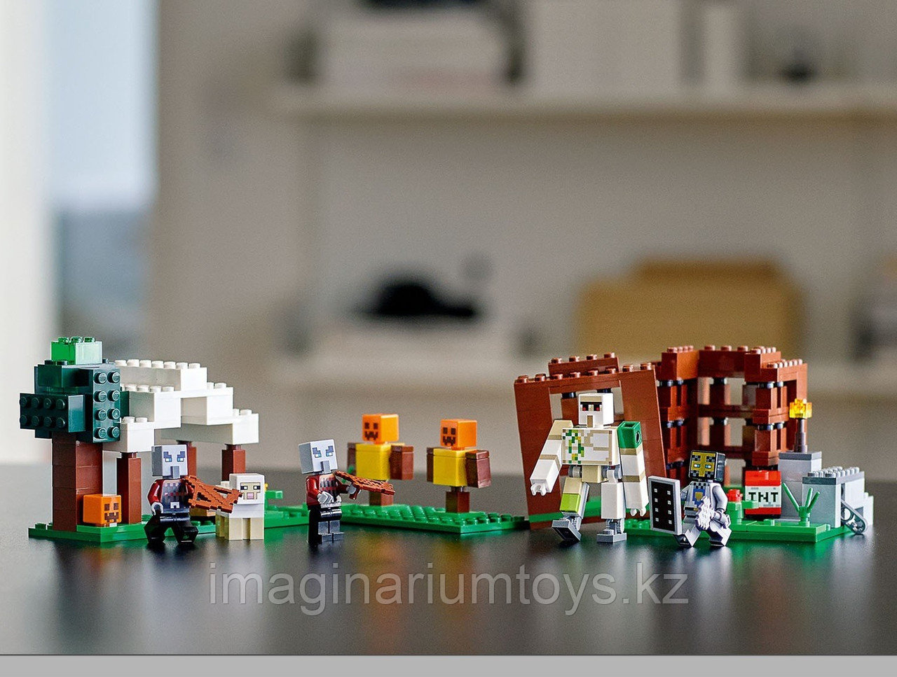 Конструктор Lego Minecraft Аванпост разбойников - фото 7 - id-p93727110