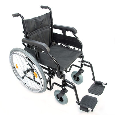 Инвалидная коляска Мега-Оптим 712 N-1, литые задние колеса 712 N-1 литые, 480