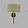 Современная настенная бра на 1 лампочку с абажуром, фото 2