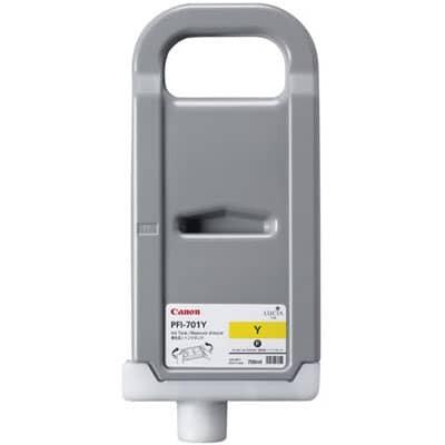 Картридж Canon Pigment Ink Tank PFI-701 Yellow для imagePROGRAF iPF8100/iPF9100/iPF8000S/iPF9000S 0903B005