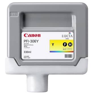 Картридж Canon Pigment Ink Tank PFI-306 Yellow для imagePROGRAF iPF8400/iPF8400S/iPF8400SE/iPF9400/iPF9400S