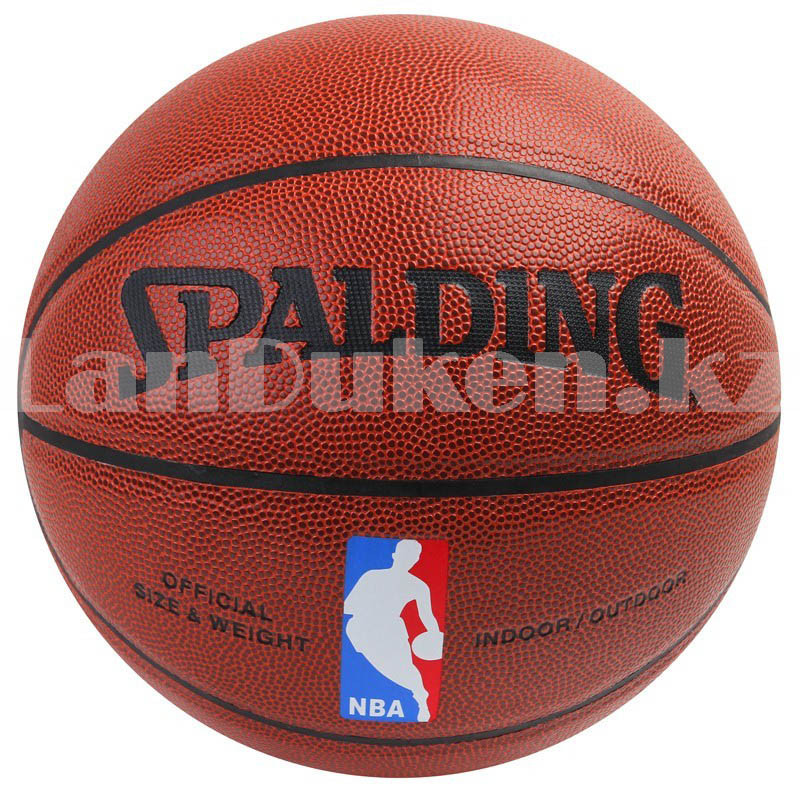 Мяч баскетбольный кожаный Spalding - фото 1 - id-p93746131