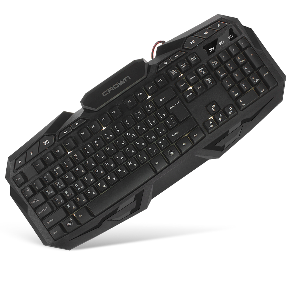 Клавиатура компьютерная игровая CROWN CMGK-100