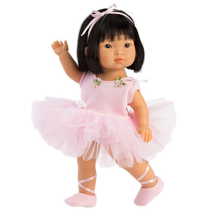 Кукла Лу брюнетка балерина азиатка. Высота 28 см. - фото 1 - id-p93746405