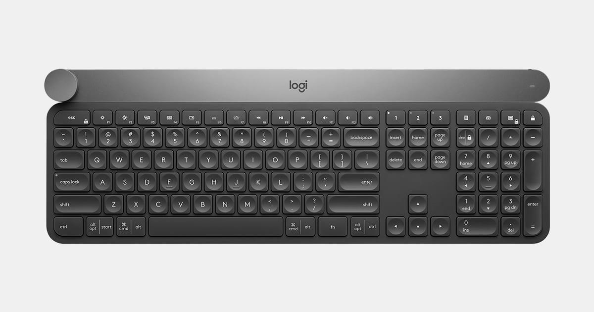 LOGITECH Wireless Keyboard CRAFT with creative input dial - BT - INTNL - Russian layout