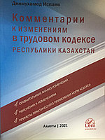 Комментарии к Трудовому кодексу РК 2021 Испаев Д.