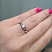 Золотое кольцо с бриллиантами 0,38Сt SI1/M VG-Cut, фото 10