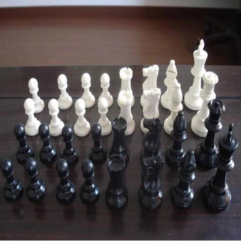 Шахматы пластиковые с мягкой доской 30Х30 см - фото 3 - id-p93752799