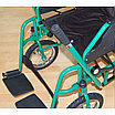 Инвалидная коляска Мега-Оптим 514 AС, рычажная, ширина 48см, фото 3