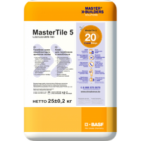 Клей MasterTile 5 (USTA 150) для связывания пеноблоков и газоблоков