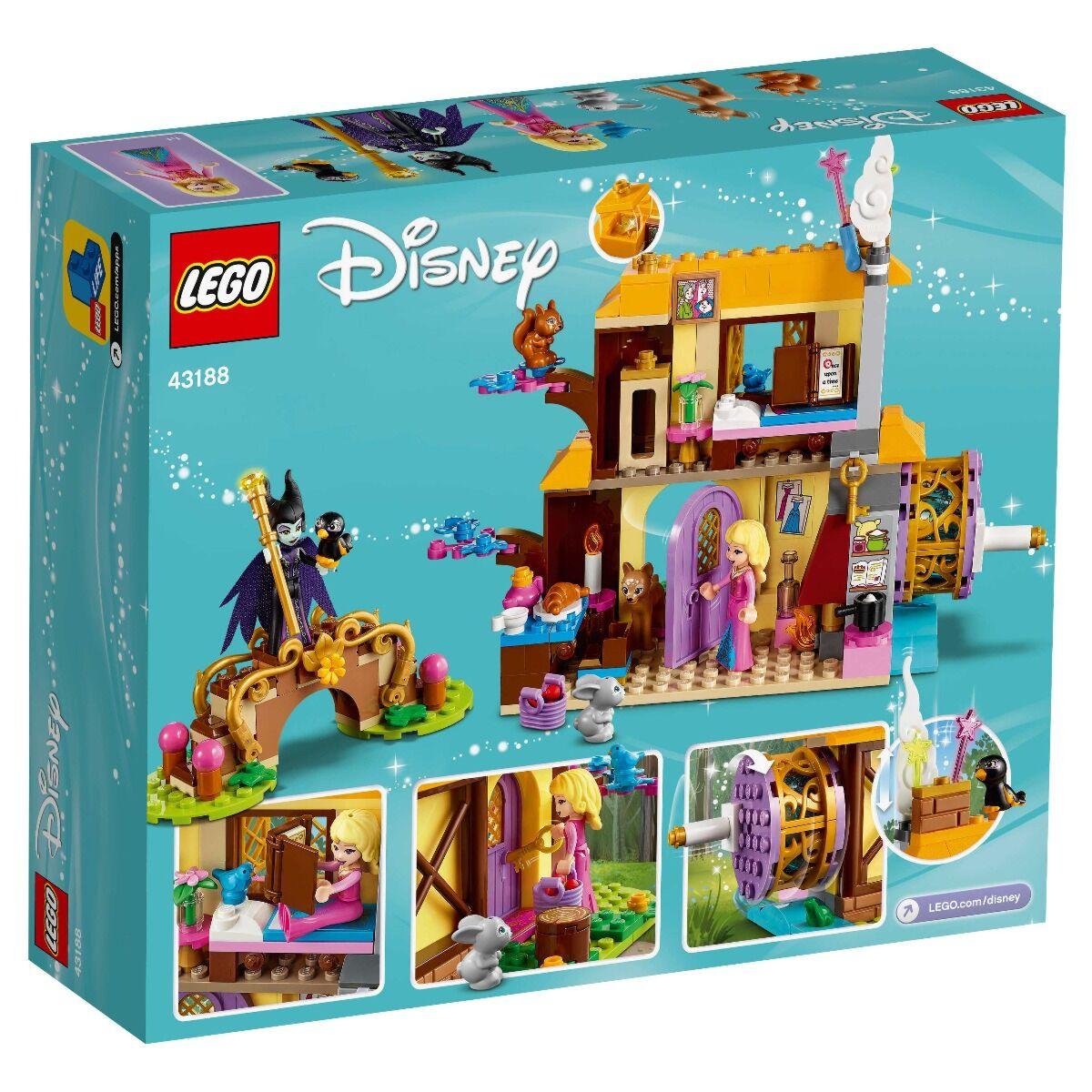 Lego 43188 Принцессы Дисней Лесной домик Спящей Красавицы