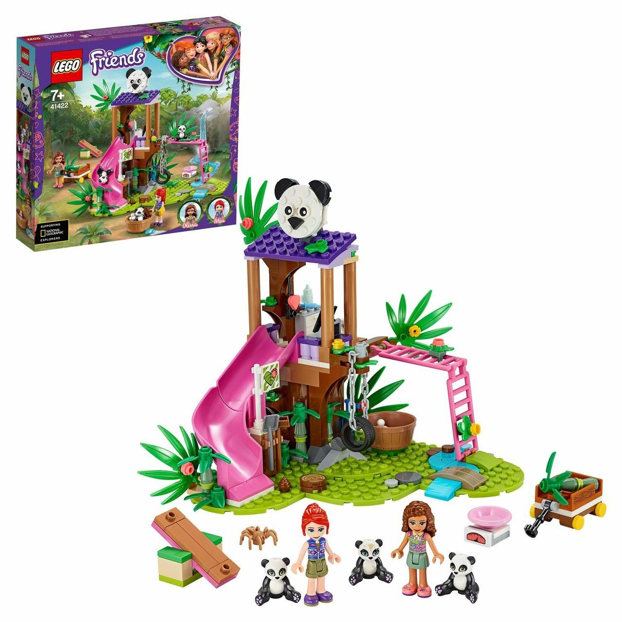 Lego 41422 Подружки Джунгли: домик для панд на дереве