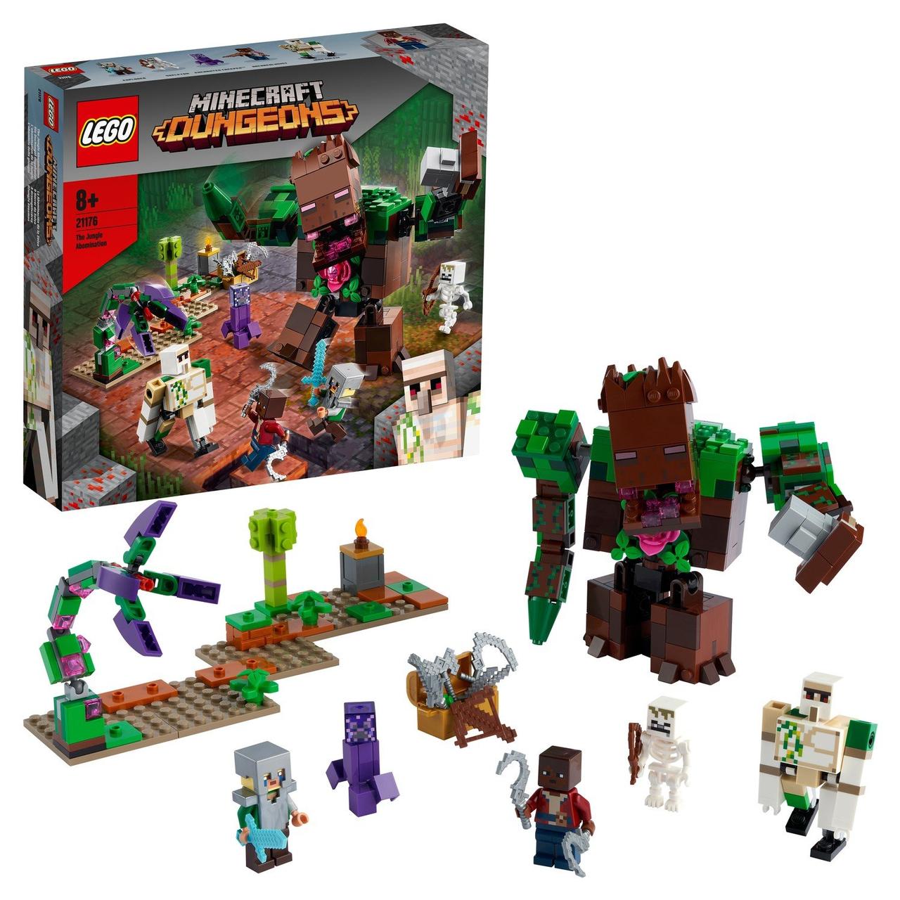 Lego 21176 Minecraft Мерзость из джунглей