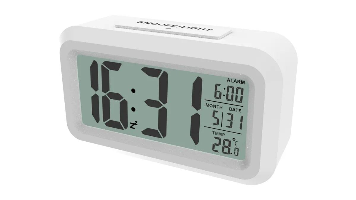 Alarm Clock Ritmix CAT-100,white - фото 1 - id-p93759907