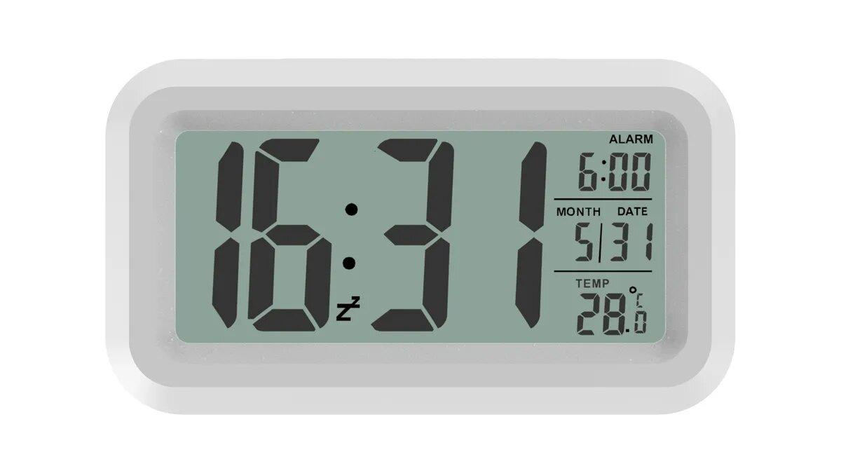 Alarm Clock Ritmix CAT-100,white - фото 3 - id-p93759907