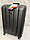 Средний пластиковый дорожный чемодан на 4-х колесах"FAST STEP". Высота 66 см, ширина 42 см, глубина 26 см., фото 2