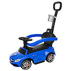 Каталка PITUSO MERCEDES-BENZ (ручка, бампер, подставка для ног, Blue)