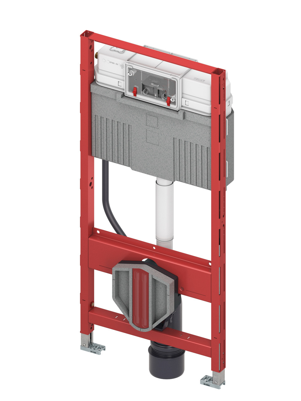 Застенный модуль TECEprofil со смывным бачком Uni к унитазу-биде, высота 1120 мм (9300079), фото 1