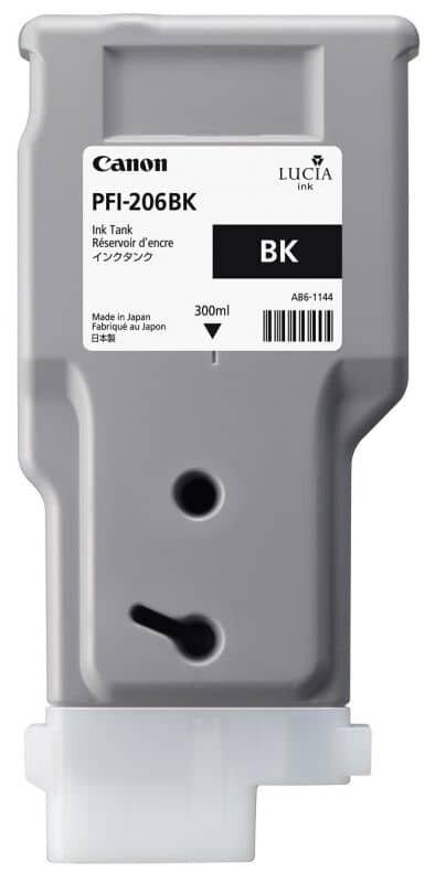 Картридж Canon Pigment Ink Tank PFI-206 Black для imagePROGRAF 6400/6400S/6400SE/6450 5303B001
