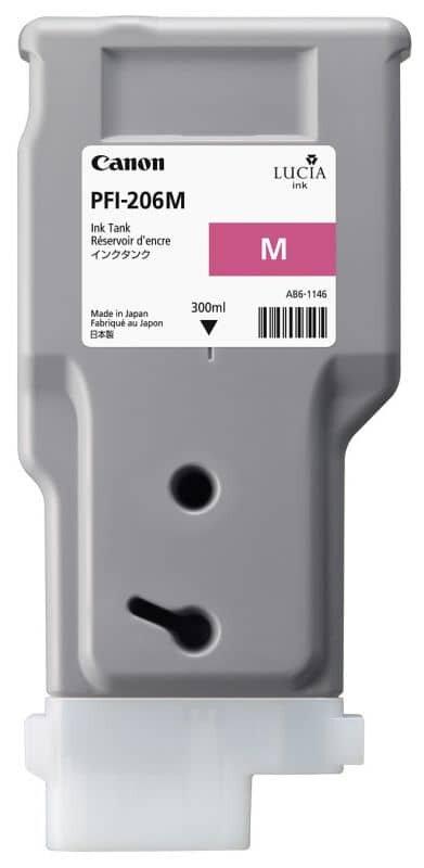 Картридж Canon Pigment Ink Tank PFI-206 Magenta для imagePROGRAF 6400/6400S/6400SE/6450 5305B001