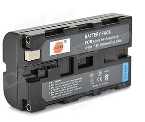 NP-F550/ 570 (2900 mAh) аккумуляторы на видеокамеры SONY и прожекторы/мониторы от DSTE
