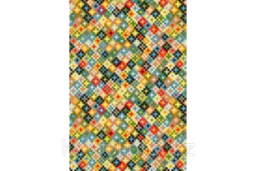 Ковёр Украина KOLIBRI Graffiti 1,60 х 2,30 11160 / 143 Зелёный / Цветные звёздочки