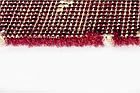 Ковролан Berber - Luiza  3601 8 20733   4м бордовый с лилиями, фото 3