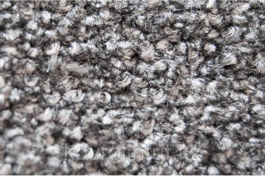 Бытовой ковролин Парадиз 585 (высота ворса 7,0 общ.толщ. 8,5 мм) 3,0м чёрный жемчуг войлок - фото 2 - id-p93772449