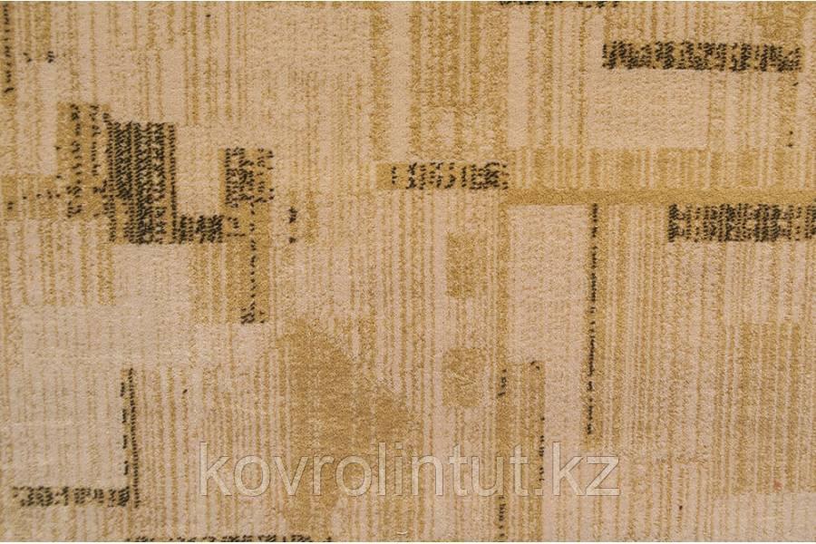 Бытовой ковролин Aquarelle 3867 8 40244 Бежевый с квадратами 4м