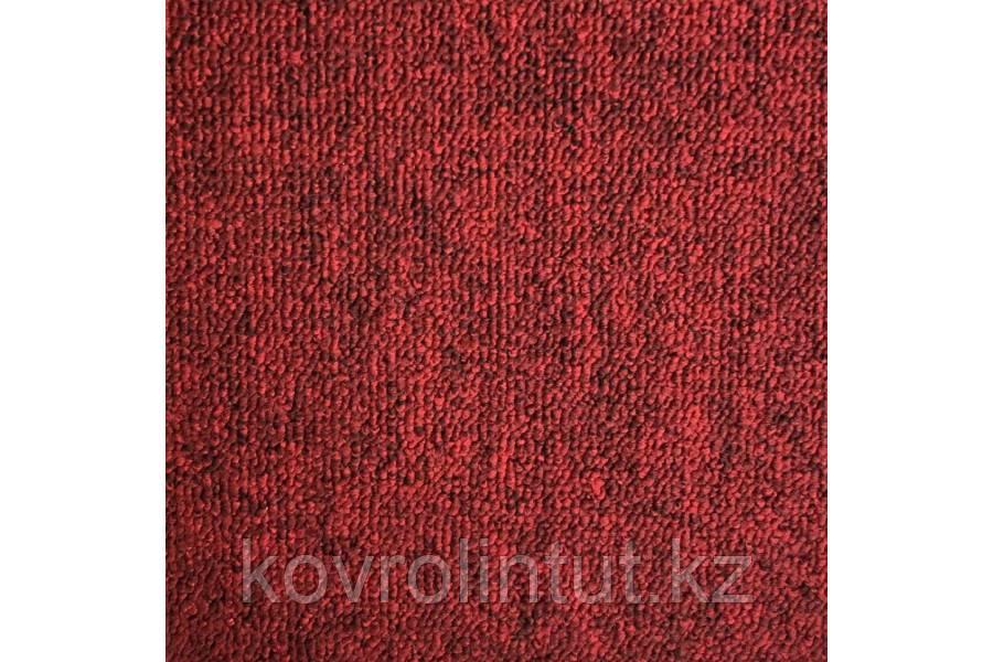 Ковровая плитка Betap Vienna 15 (50х50) толщина 3,9 мм красная  (5,0 кв.м. -20 шт), М2